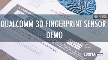 Qualcomm 3D fingerprint sensor Demo