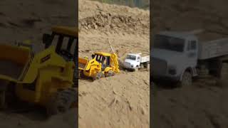 dz tractor loding #toys #tractor #shorts #jcb