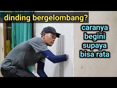 Video: Bangunan campuran untuk meratakan dinding