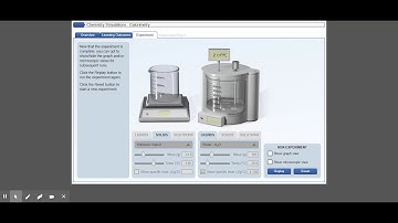 IB Chem - Calorimetry simulation hints