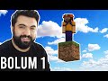 ADŞ İLE TEK BLOK SKYBLOCK (Minecraft One Block Skyblock) Sezon 3 - Bölüm 1