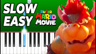 How to play the song peaches from mario bros on keyboard lettered