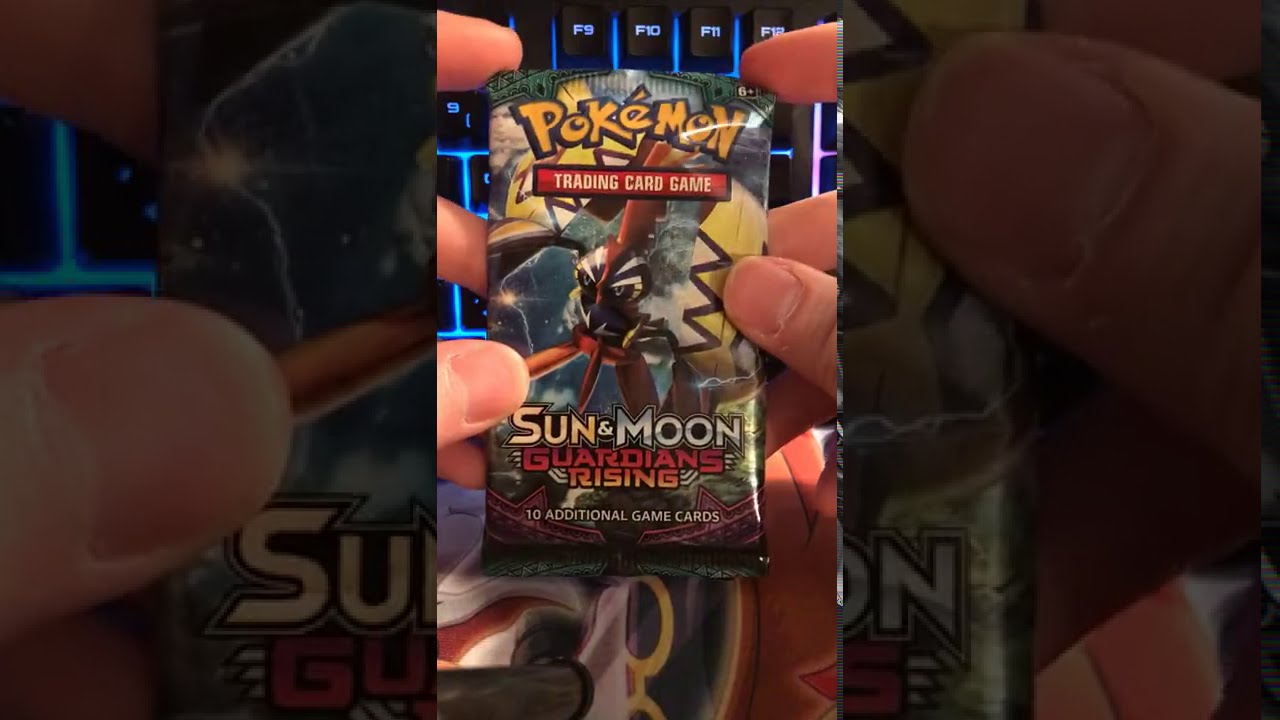 GOLD CARD PULLED!! GUARDIANS RISING POKÉMON PACK OPENING 