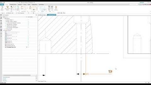 How to place Diameter Symbol infront of a Horizontal Dimension in NX