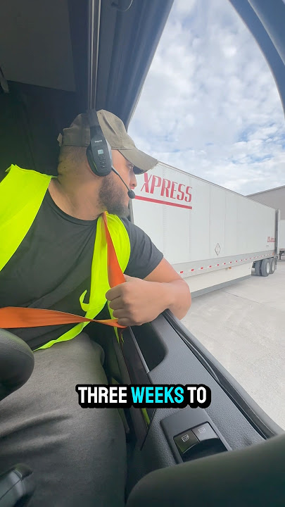 Truck driving is one of the hardest jobs #shorts