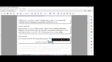 Georgii Riabov, Constructing stochastic flows of mappings