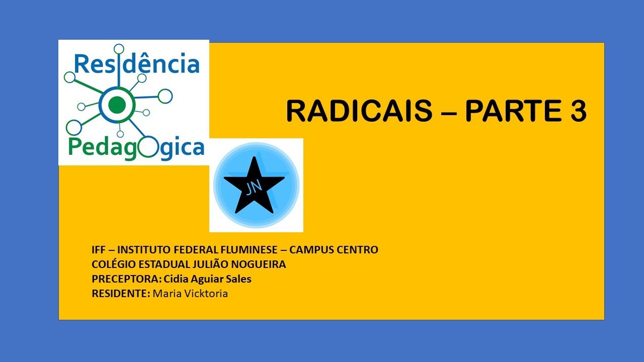 RADICAIS - PARTE 3 - YouTube