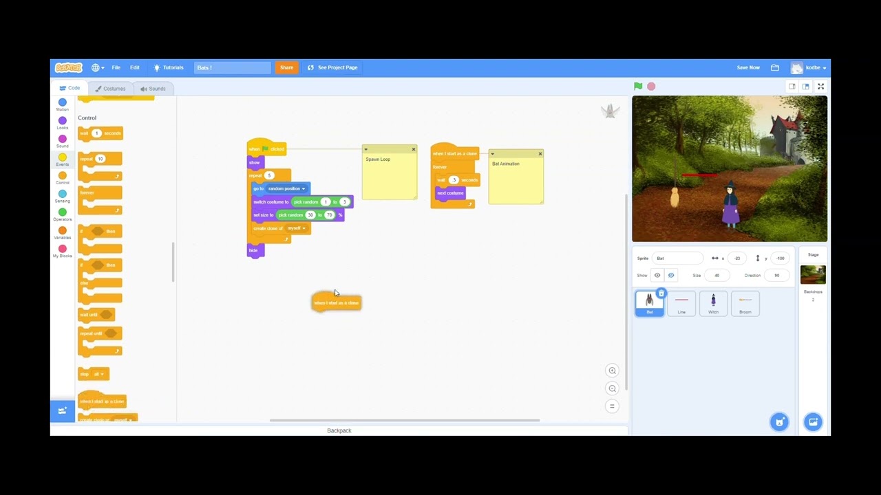 Let’s create a game in Scratch - Scratch Tutorial - YouTube