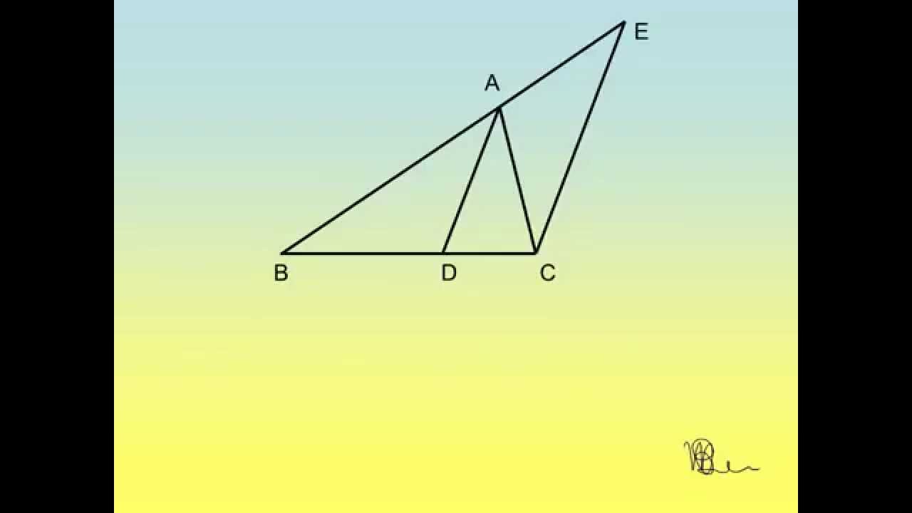 45 - Teorema della bisettrice