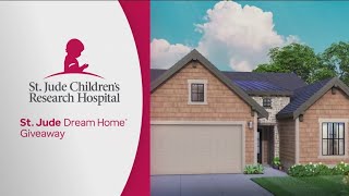 Meteorologist Rachel Garceau visits the St. Jude Dream home