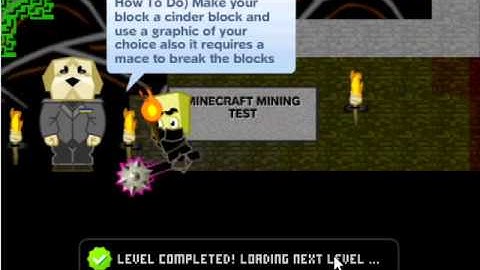 How To Make a Minecraft Type Game in Sploder!