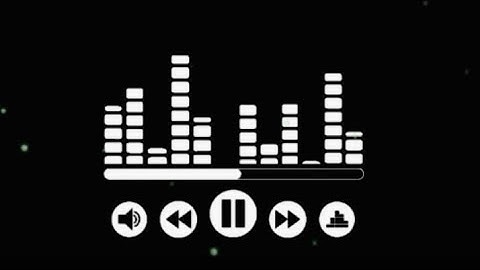 Trending visualizer Black Screen Template (Full Screen )| Green Tech Video