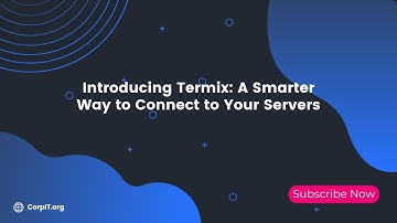 Introducing Termix: A Smarter Way to Connect to Your Servers
