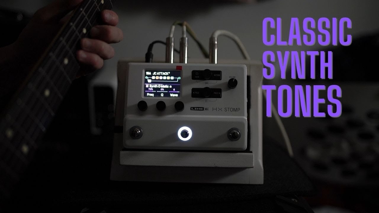 Classic Analog Synth Tones with the Line 6 HX Stomp YouTube
