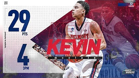 Belmont's Kevin McClain: 29 points v. Temple in th...