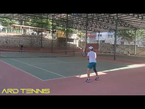 Tenis Maçı - Tennis Match - Keyifli Bir Maçtan Görüntüler