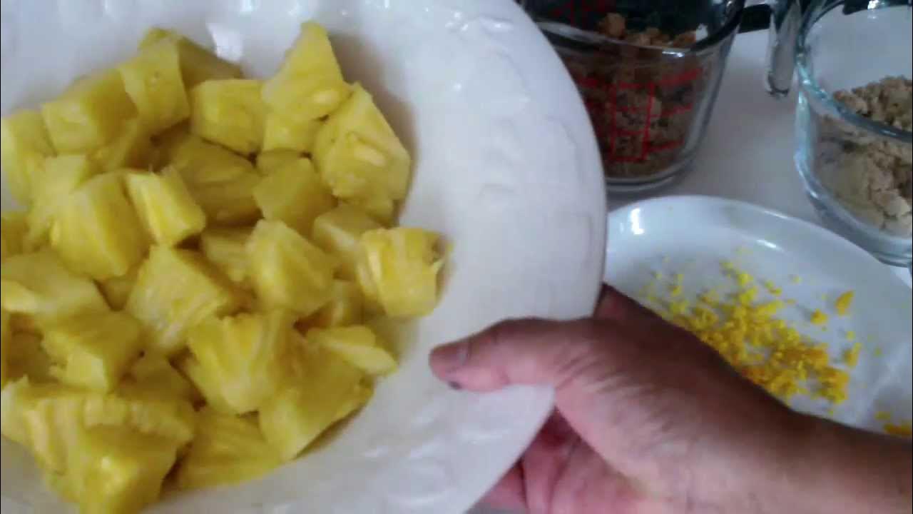 How to make homemade Pineapple Jam YouTube