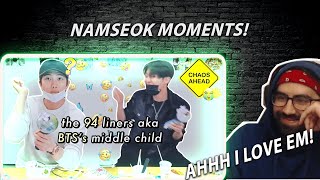 I love them!! - Namseok, BTS’s calm but dysfunctional middle chil| Reaction