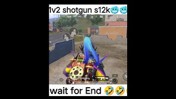 @🥵🥵1v2 shotgun s12k challenge in pubgmobile 🥶😱😱#shorts #pubgmobile #viralshort #shortgun #viral