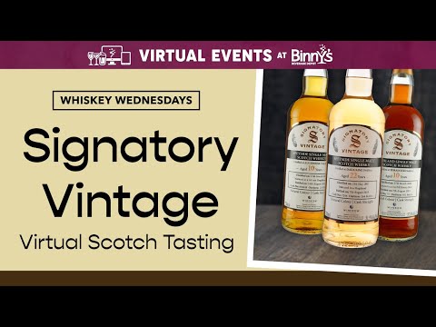 Whiskey Wednesday: Signatory Vintage Virtual Scotch Tasting