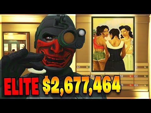 the-fastest-$2,677,464-elite-painting-heist-on-gta-5-online!-(100%-payout-silent-&-sneaky)