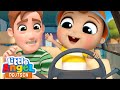 Mit Papa das Auto reparieren | Lehrreiche Kinderlieder | Little Angel Deutsch - Kinderlieder