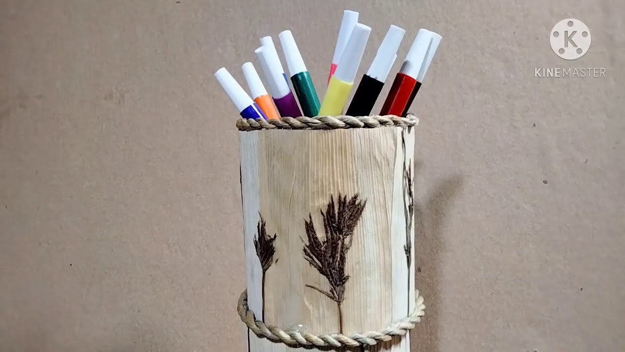 Tutorial Kreatif Cara Membuat Tempat Pensil dari Kulit Jagung YouTube