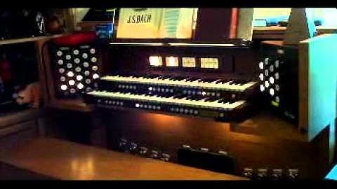 Kris Nicholson Shows Off The Piano In Our Home.MPG