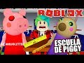 Piggy me Atrapa en la Escuela | Peppa EXE en Escuela | Juegos Karim Juega