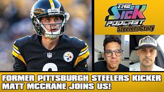 Former Pittsburgh Steelers Kicker Matt McCrane Joins Us! - Steelers Crazy #270