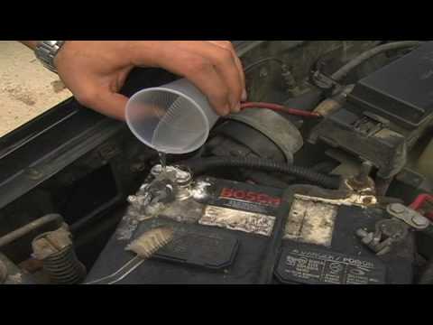 Car Maintenance : How to Clean a Car Battery - YouTube