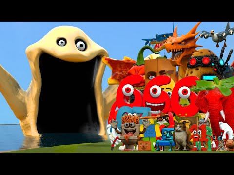 جميع ميمات الذكاء الاصطناعي الإيطالية الجديدة عائلة ضد وحش البحر الدودة الجائعة في لعبة Roblox ف