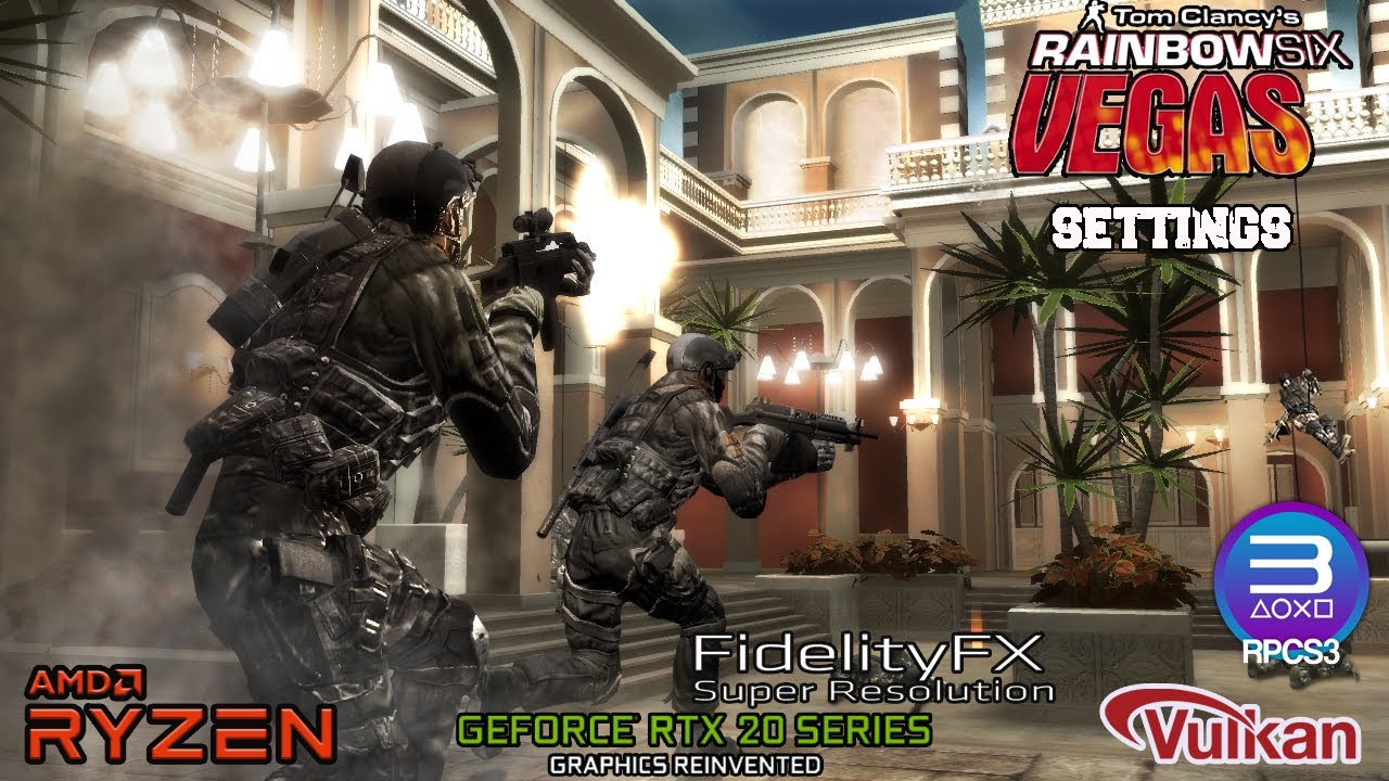RPCS3 v0.0.22 | Tom Clancy's Rainbow Six: Vegas , Ingame settings | PS3