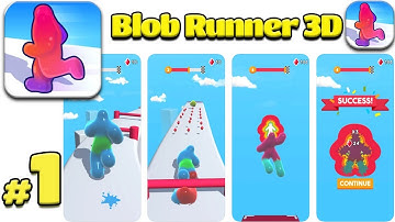 Blob Runner 3D - Enjoy this runner where you can lose some body parts and grow them back! Gameplay