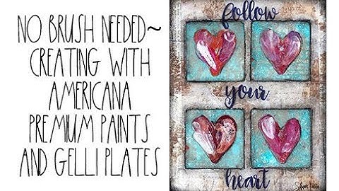 "Follow Your Heart" Mixed Media Art by Shawn Petite