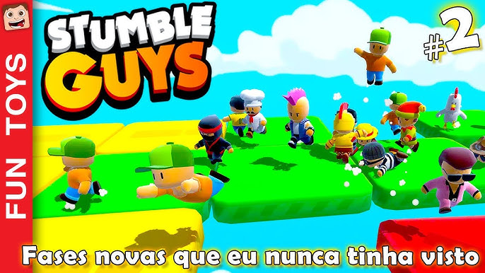Stumble Guys: Multiplayer Royale - Testando o jogo que os inscritos  pediram! Que parece o Fall guys 