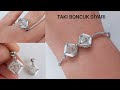 TEK TAŞ ZARİF ve KOLAY YÜZÜK/KÜPE/BİLEKLİK SET YAPIMI/ SINGLE STONE RING/EARRING/BRACELET SET MAKING