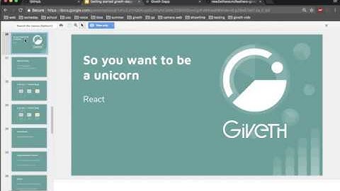 Giveth Ethereum Dapp Tutorial Walkthrough Part 2