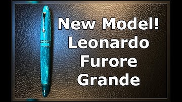 New Model! 2020 Leonardo Furore Grande Piston Filler Fountain Pen Verde Smeraldo: First Looks!