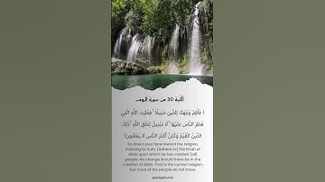 الآية 30 من سورة الروم