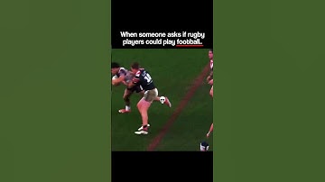 Could RUGBY PLAYERS play in the NFL? 👀