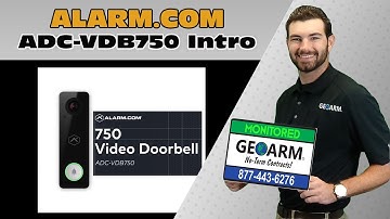 Alarm.com ADC-VDB750 WiFi 2MP Video Doorbell Camera Introduction