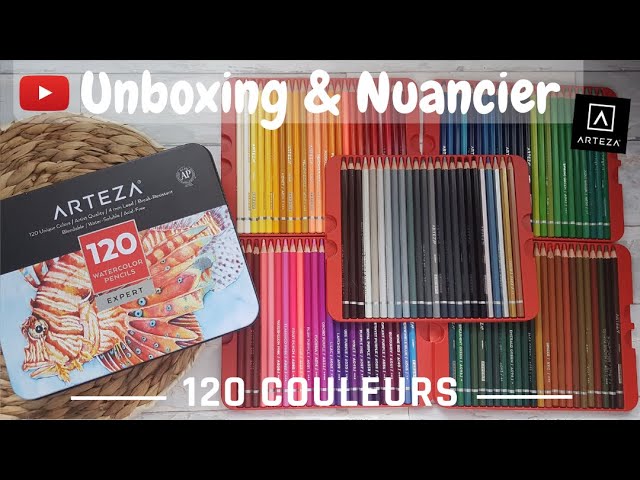 Nuancier Crayons de couleur Arteza Expert (à imprimer) - Alice Gerfault