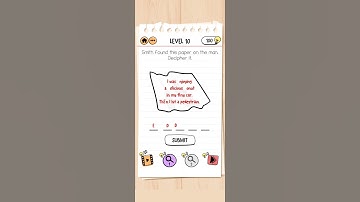 BRAIN TEST 2 AGENT SMITH LEVEL 10 SMITH FOUND THIS PAPER ON THE MAN . DECIPHER IT