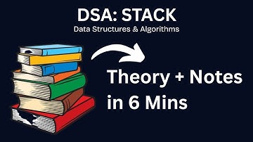 Stack Explained in 6 Minutes | DSA for Beginners