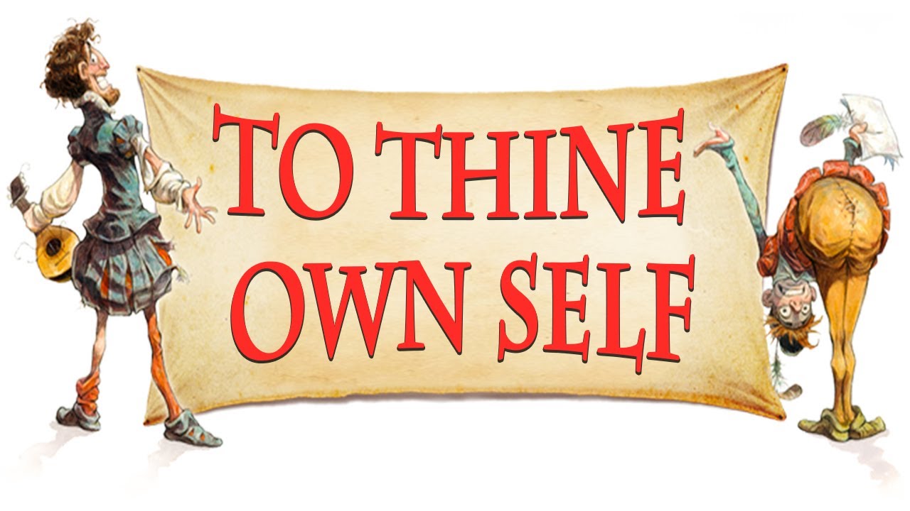 Own self. Something Rotten Musical. Rotting something. "Thine own self". Eat smth Rotten.