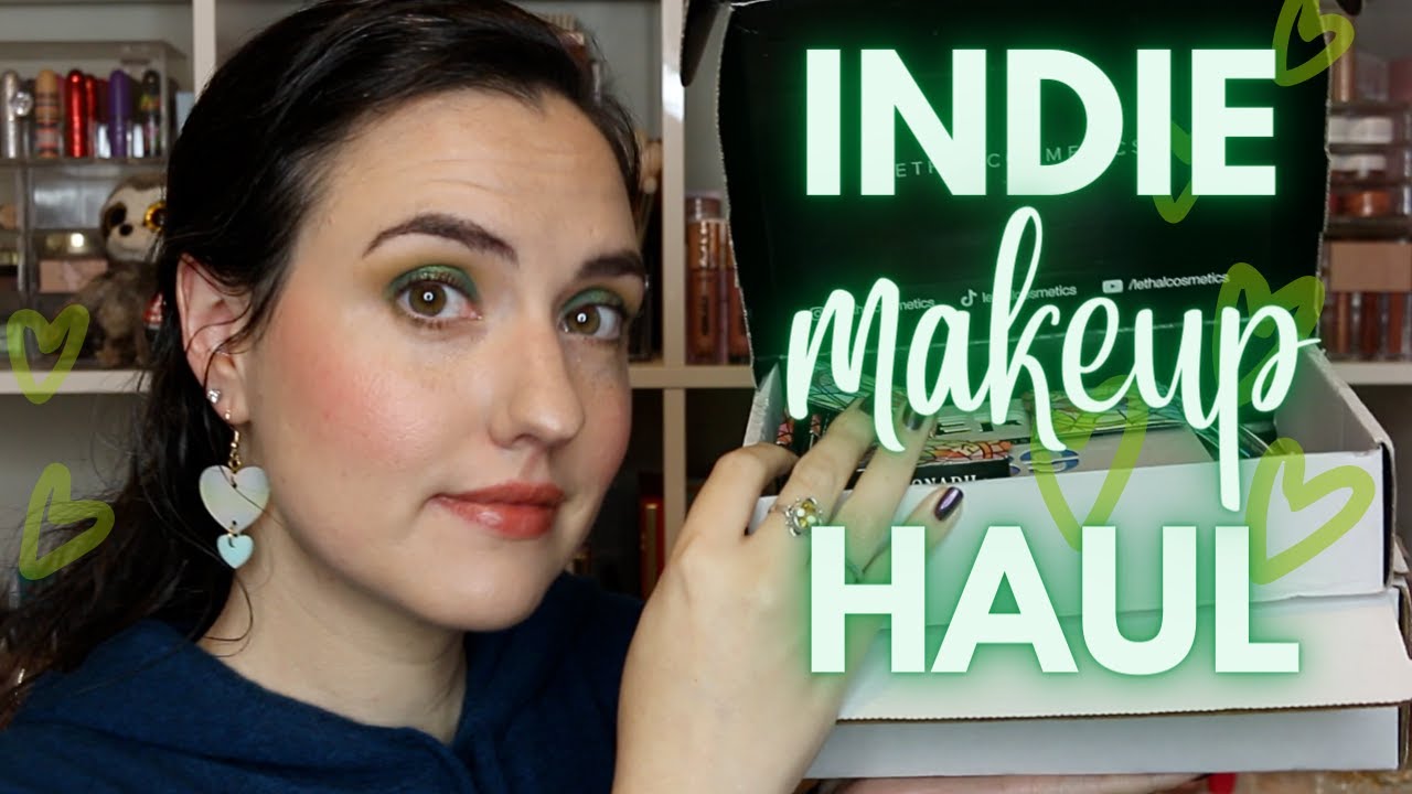 hoppe antage At forurene NEW Indie Makeup HAUL | Black Friday Shopping Haul from Lethal Cosmetics,  Kaleidos + Clionadh - YouTube
