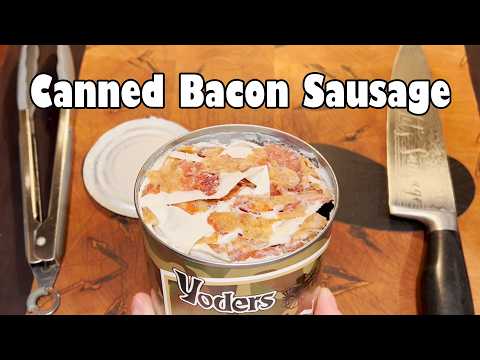 Canned Bacon Sausage