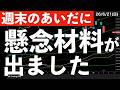 【週末の間に】懸念材料が！株価の反応は？　#米国株 #日経平均 #sp500 #soxl #nvda