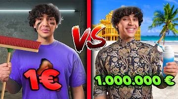 1€ Beruf vs 1.000.000€ Beruf 😳😂 | Arm vs Reich| Mohi__07